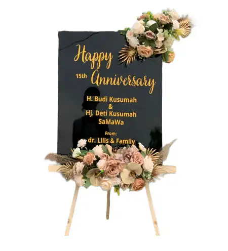 Papan Bunga Akrilik Panggul