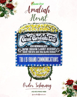 Papan Bunga Duka di Panggul